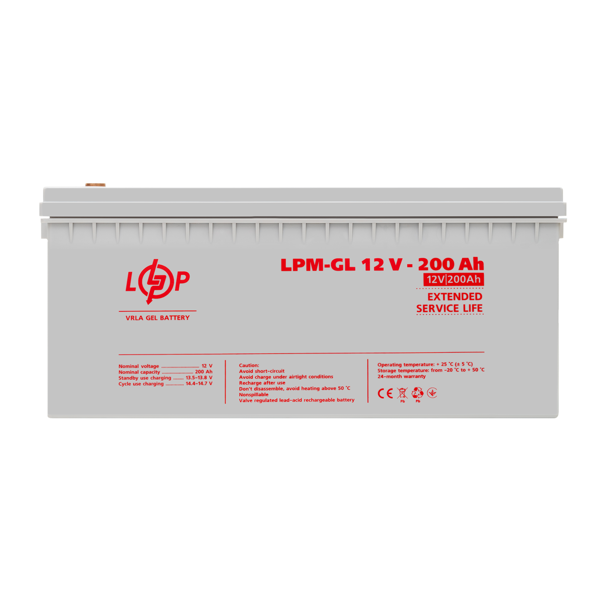 Акумуляторна батарея LP LPМ GL12- 200АН типу GEL